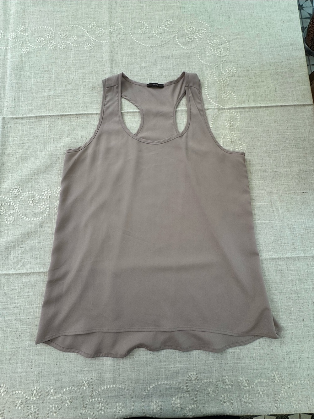 Soprano Taupe Racerback Tank
